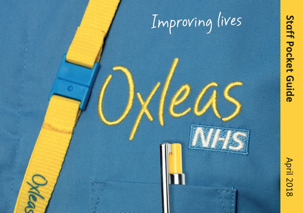 Oxleas Strategies Staff Pocket Guide - April 2018